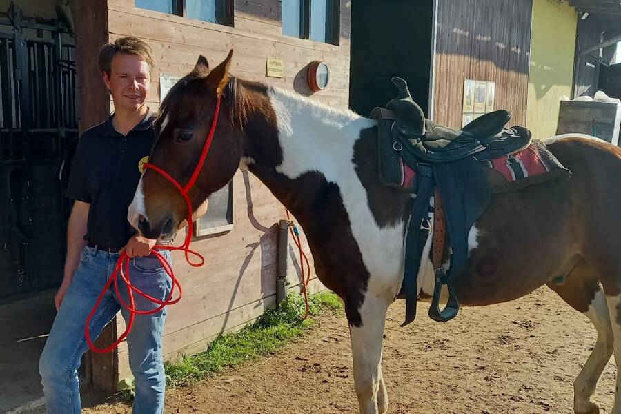 Volker mit "Cody"