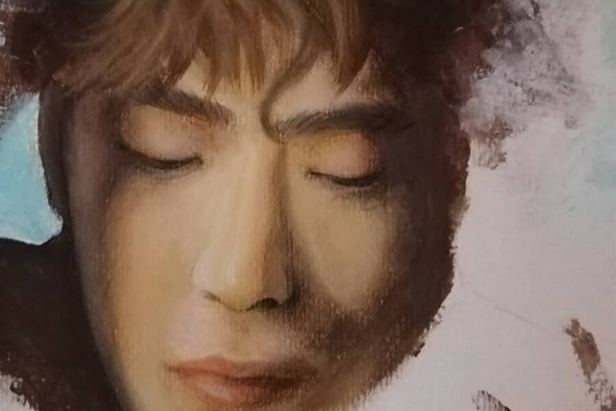 Jaehyun, Acrylmalerei von FABIENNE